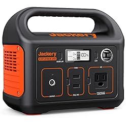 Jackery Portable Power Station Explorer 240, 240Wh Backup Lithium Battery, 110V/200W Pure Sine Wa... | Amazon (US)