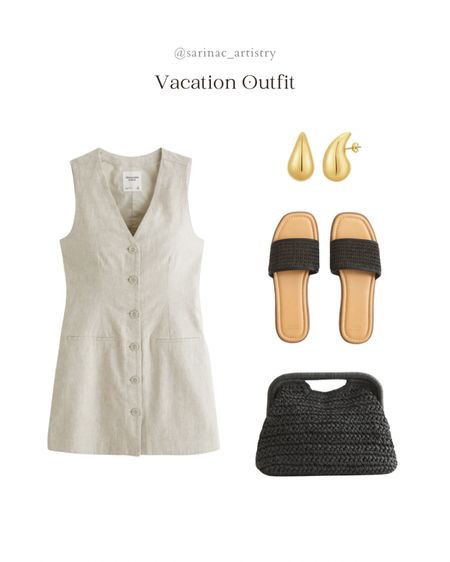 Vacation outfit idea. Minimalist, neutral linen look.

#linen #vacationoutfit #vacation #summeroutfit

#LTKSpringSale #LTKstyletip #LTKsalealert