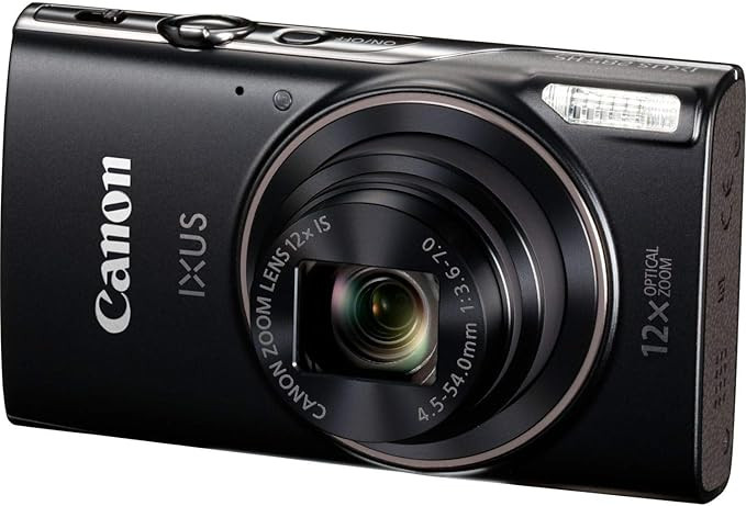 Canon Ixus 285 HS Black, 1076C001 (International Model) (Renewed) | Amazon (US)