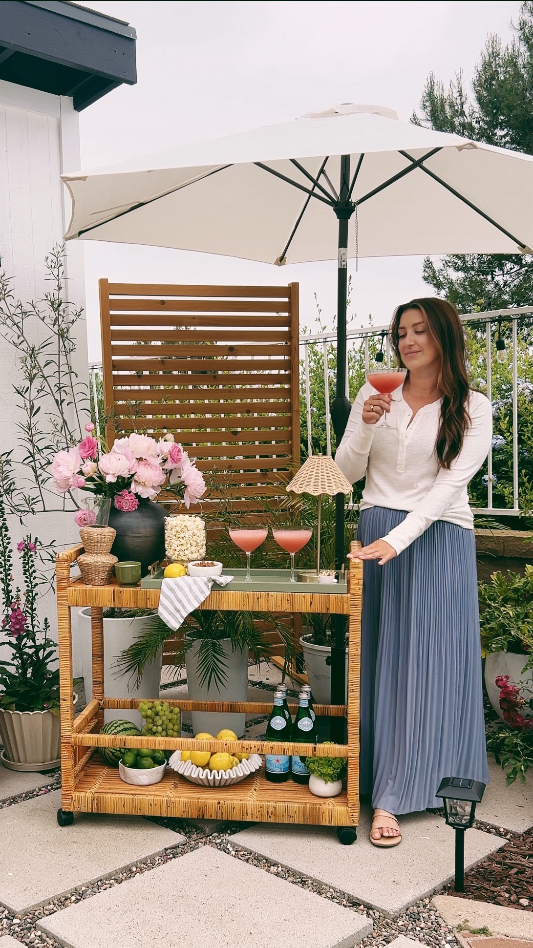 Stocking the summer bar cart 🍸

#LTKHome #LTKParties