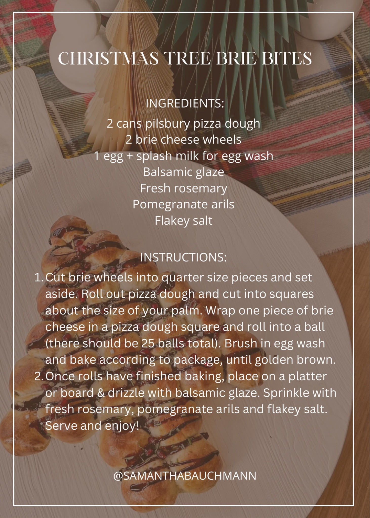 Christmas tree Brie bites! Lining the ingredients 😍

#LTKhome #LTKparties #LTKSeasonal