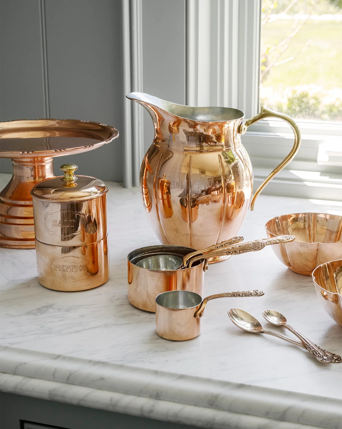 Coppermill Kitchen Salt & Pepper Cellar Set | McGee & Co. (US)