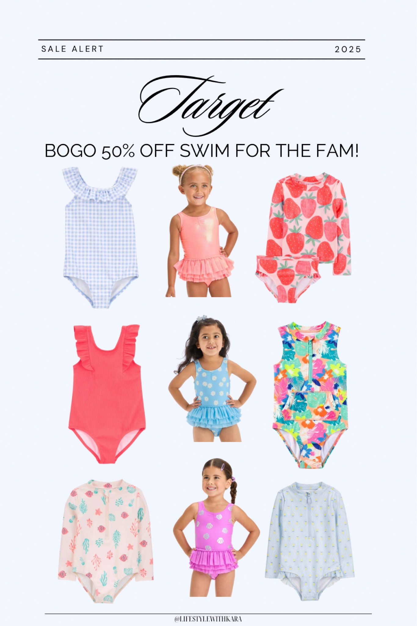 Cutest girls swim also bogo 50% off today! 🌊🍓

#LTKSwim #LTKBaby #LTKKids