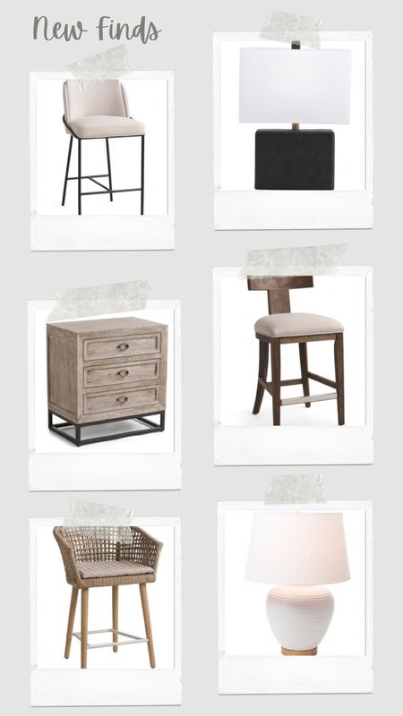 New finds

Counter stools
Nightstands 
Table lamps


#LTKfindsunder100 #LTKhome #LTKfindsunder50