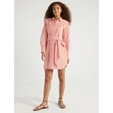 Free Assembly Women’s Cotton Belted Shirtdress with Long Sleeves, Sizes XS-XXL | Walmart (US)