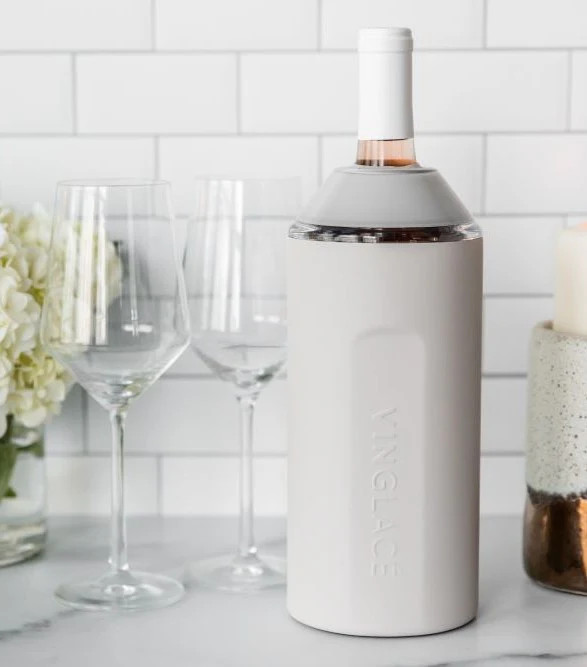 Vinglacé Portable Wine Chiller | The Original Wine Chiller. Stainless tumblers and drinkware | Vinglace