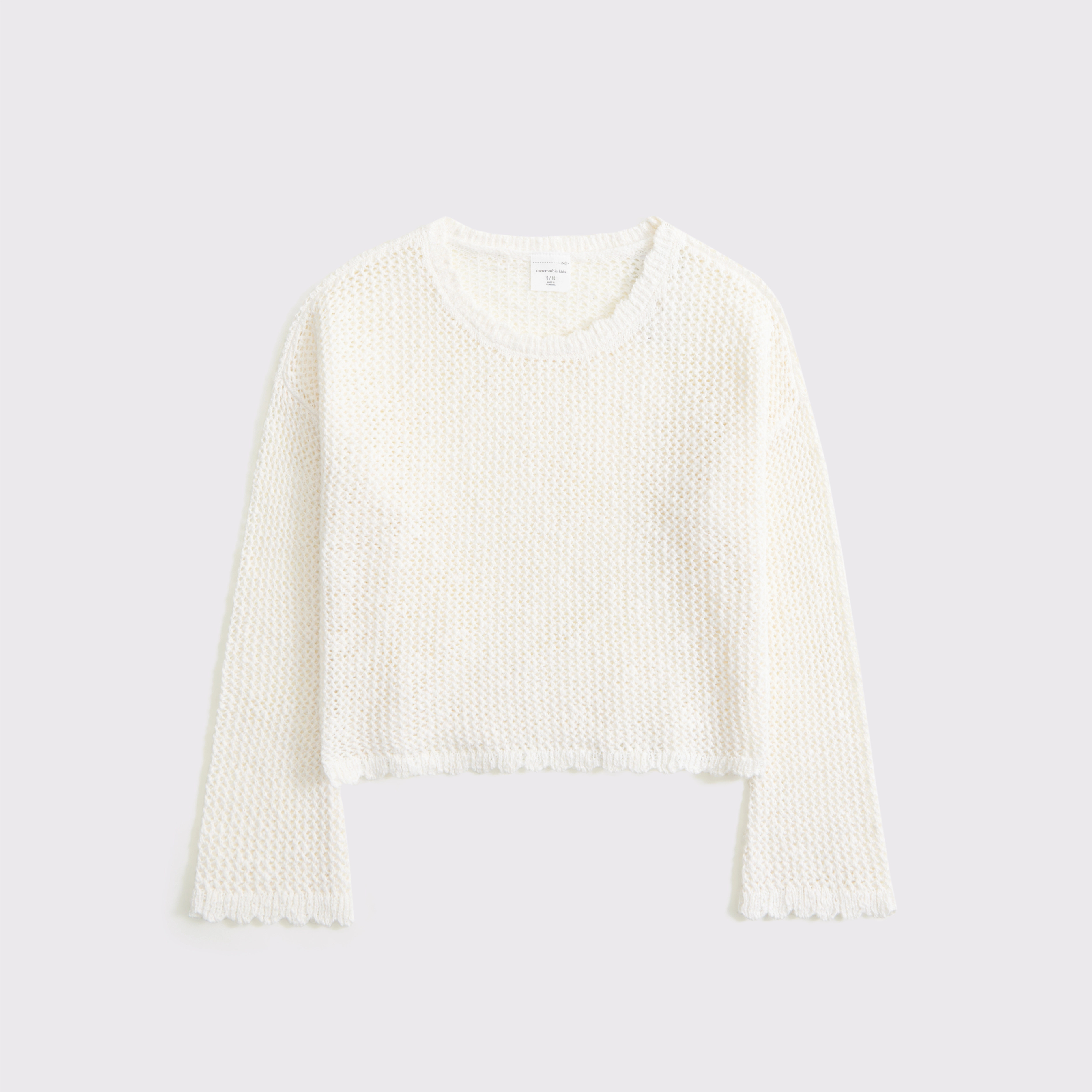 stitched crew sweater | Abercrombie & Fitch (US)