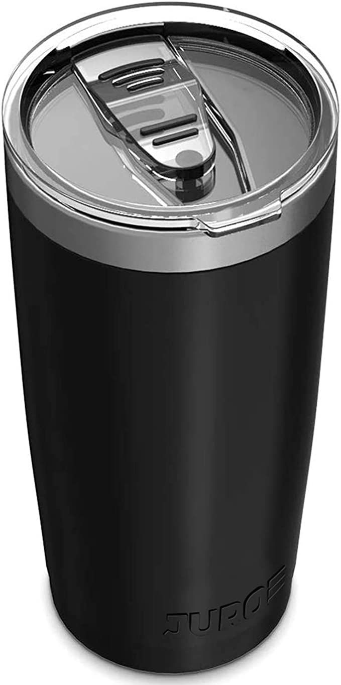 Amazon.com: JURO Tumbler 20 oz Stainless Steel Vacuum Insulated Tumblers w/ Lids and Straw [Trave... | Amazon (US)
