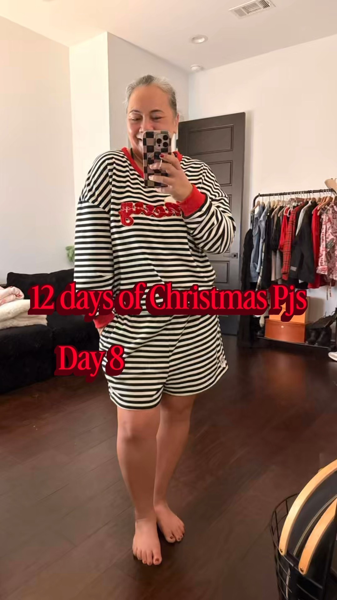 12 days of Christmas Pjs
Days 8,9,&10

#LTKHoliday #LTKmomlife #LTKMidsize