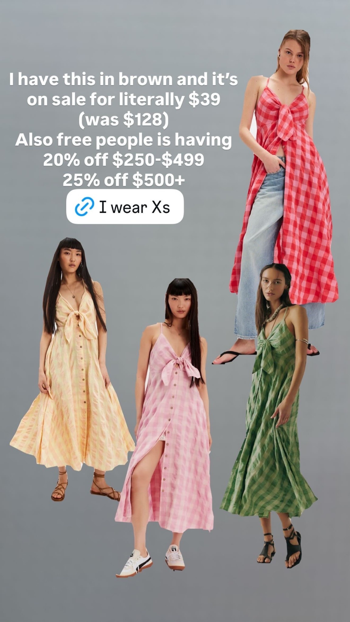 Obsessed, I bought 2+ colors! I wear Xs in this dress 