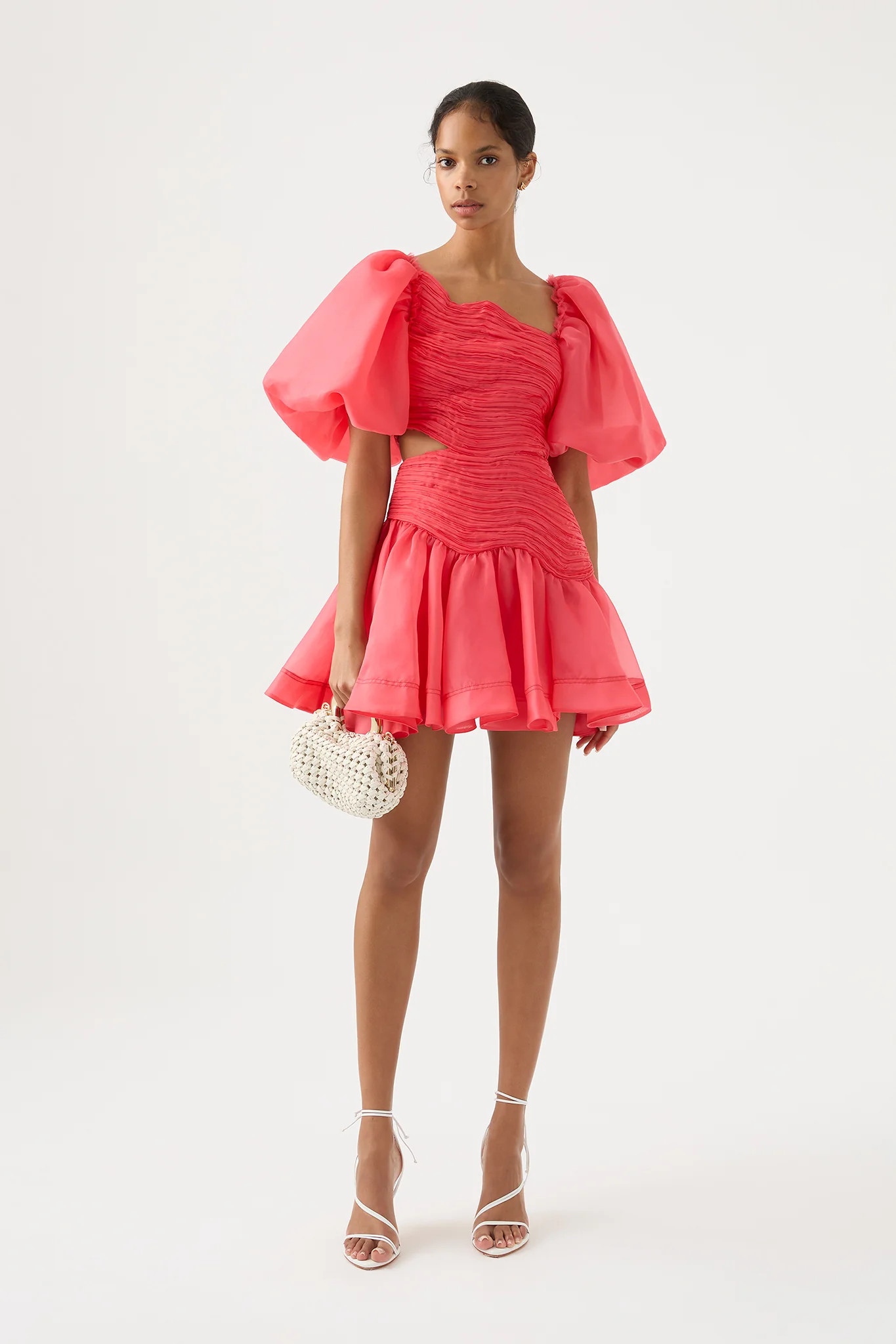 Joan Puff Sleeve Mini Dress | aje. (US, UK, Europe, ROW)