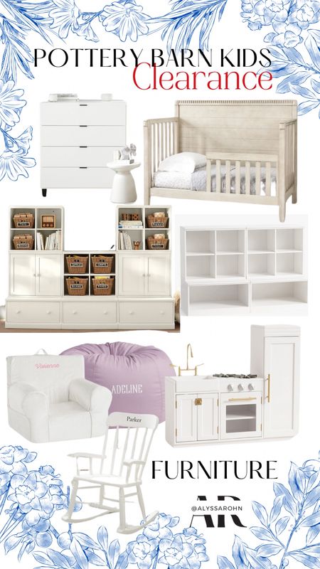 Pottery barn kids clearance. Bedroom and playroom furniture 

#LTKsalealert #LTKhome #LTKkids