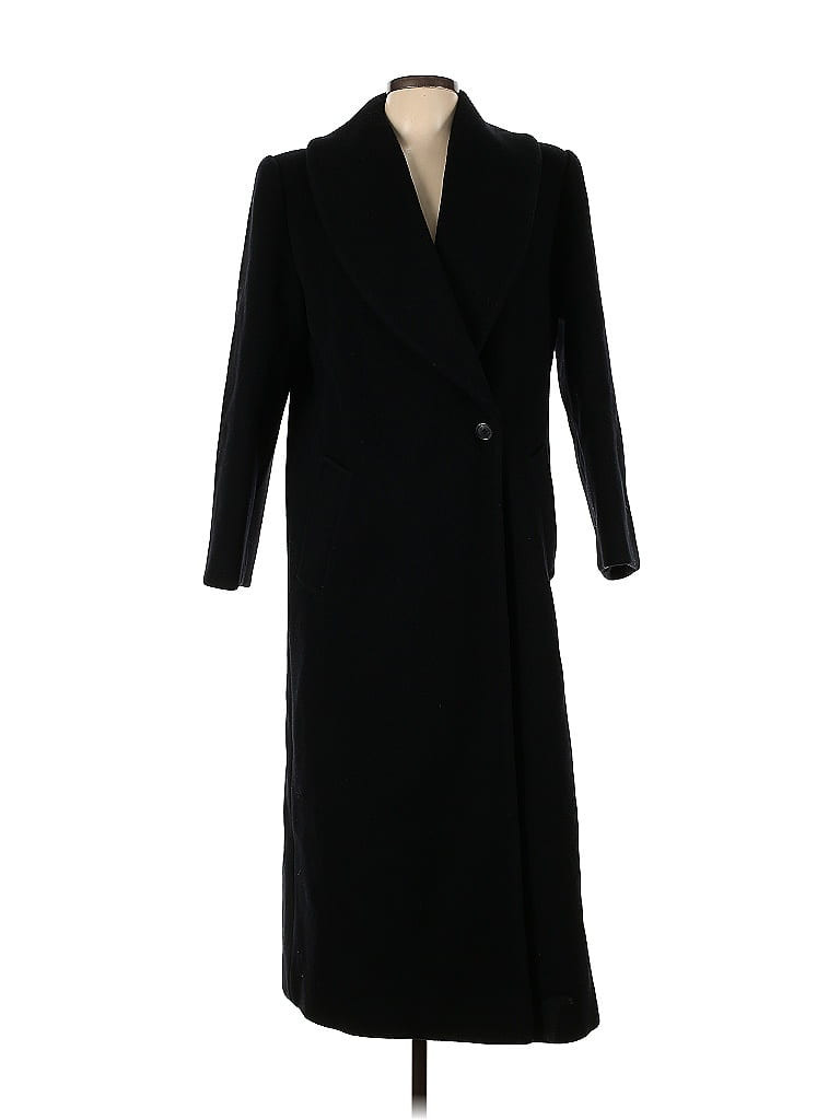 Christian Dior Coat: Black Jackets & Outerwear - Size 10 | ThredUp