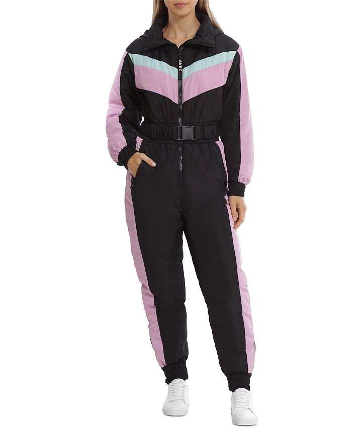 Color Blocked Hooded Ski Suit | Bloomingdale's (US)