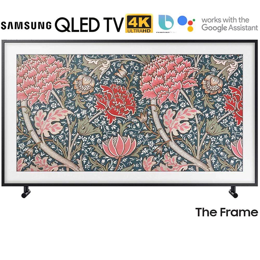 Samsung QN55LS03RA The Frame 3.0 55" LS03R QLED Smart 4K UHD TV (2019 Model) - (Renewed) | Walmart (US)