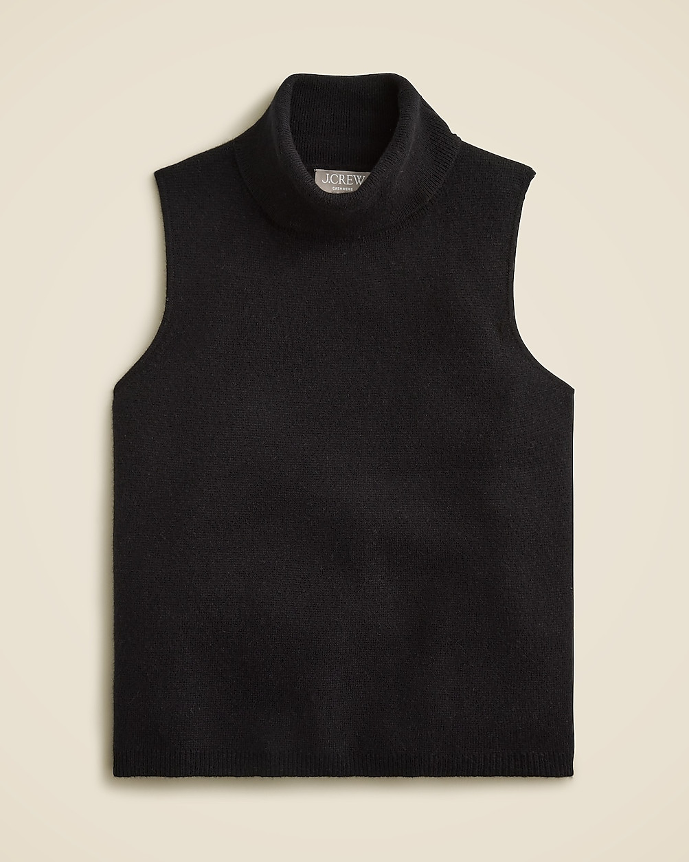 Cashmere mockneck sweater shell | J. Crew US