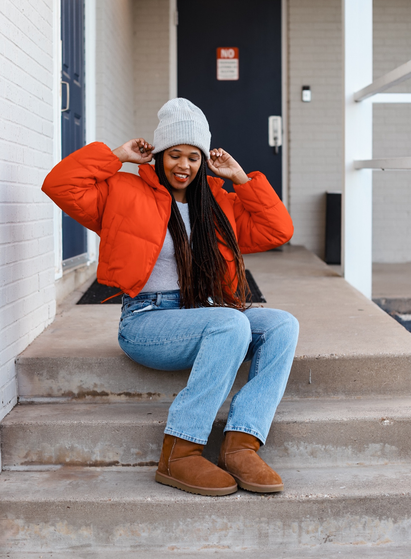 Red Puffer for the win! The exact puffer is sold out, but I linked a similar, conscious alternative that’s very close. 

#LTKHoliday #LTKSeasonal #LTKstyletip