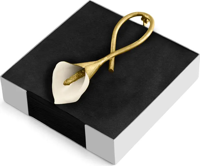 Calla Lily Cocktail Napkin Holder | Nordstrom