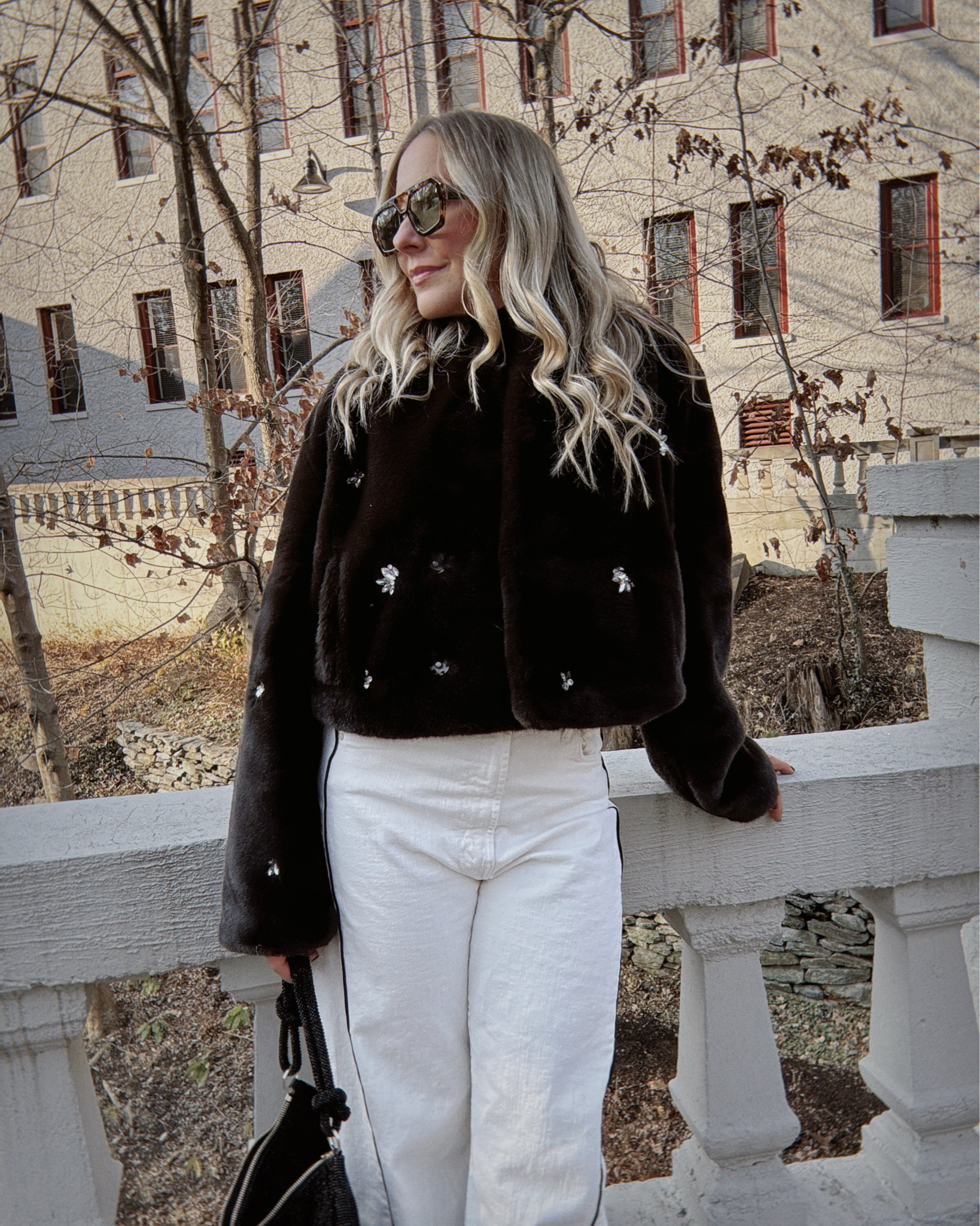 Winter outfit 
Faux fur 
Coat
Jacket 

#LTKootd #LTKHoliday #LTKFindsUnder100