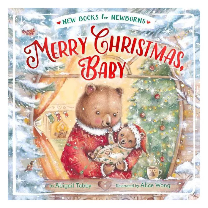 Merry Christmas, Baby - (New Books for Newborns) by  Abigail Tabby (Board Book) | Target