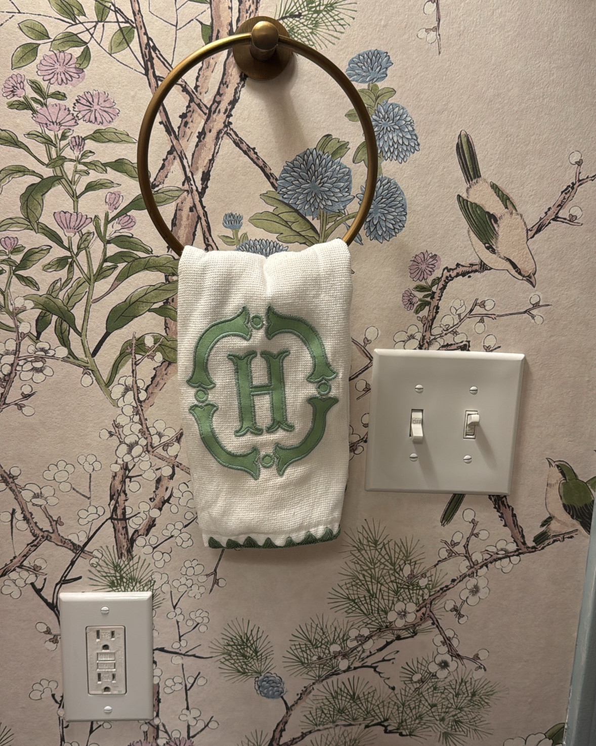 Weezie is my go to for all monogram towels the quality is amazing

#LTKHome