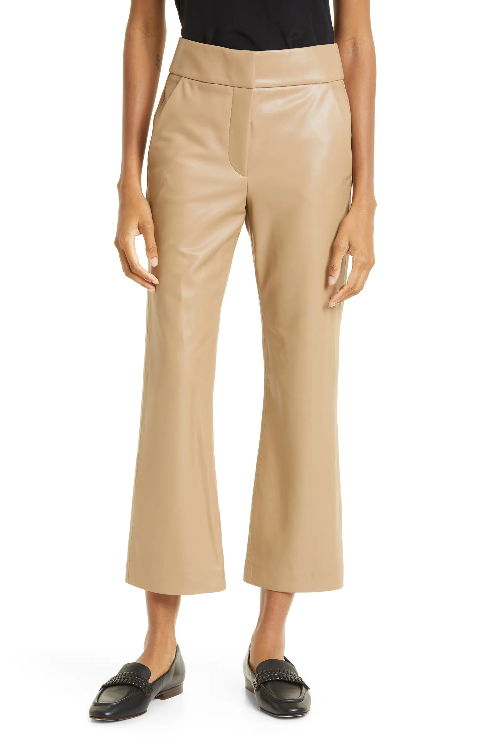Cormac Crop Faux Leather Pants | Nordstrom