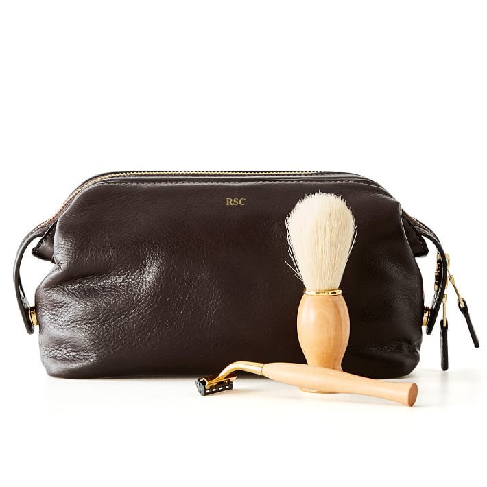 Harvey Leather Travel Pouch | Mark and Graham