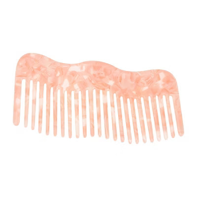 Unique Bargains Irregular Simplicity Hair Comb Pink 1 Pc | Target