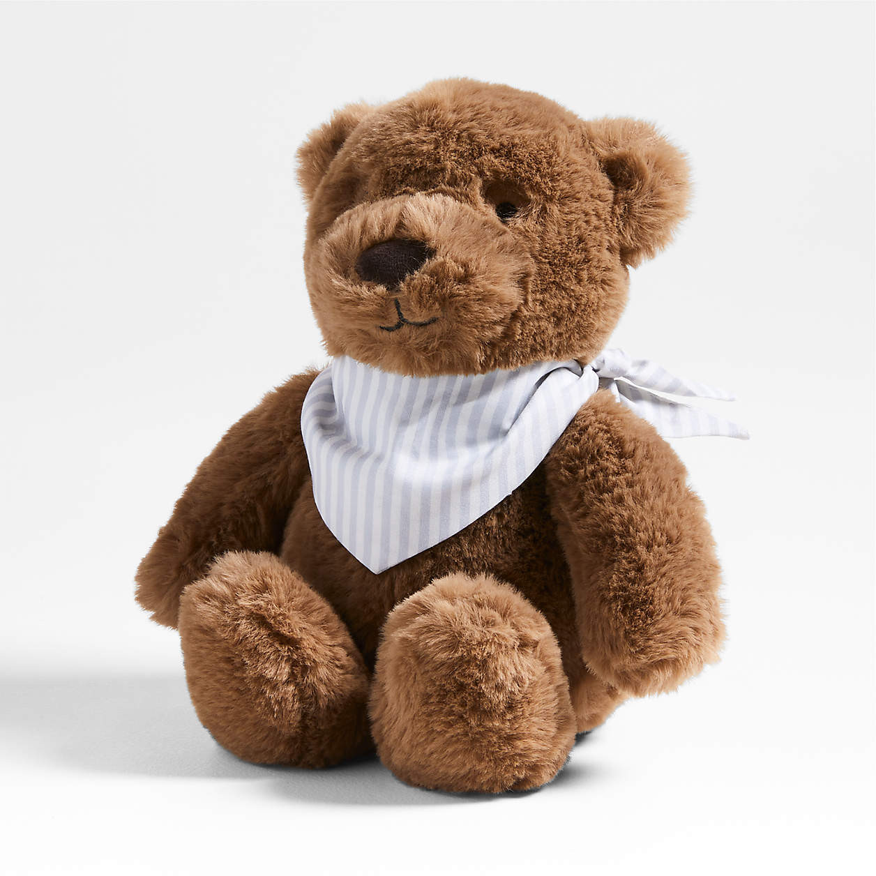 Crate Cuddlies Small Brown Bear Kids Stuffed Animal + Reviews | Crate & Kids | Crate & Barrel