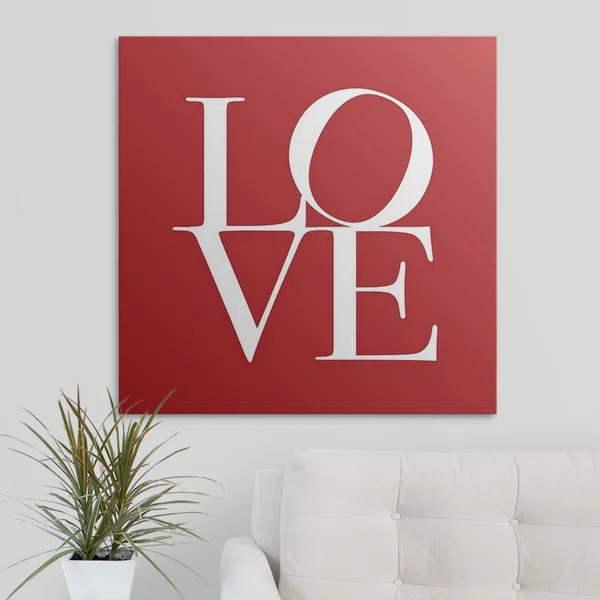 Love by Michael Tompsett - Textual Art | Wayfair North America