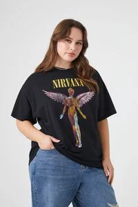 Plus Size Nirvana Graphic Tee | Forever 21 (US)