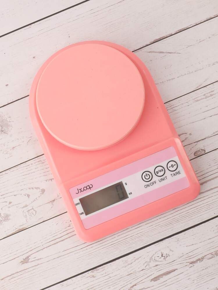 1pc Solid Color Electronic Scale | SHEIN