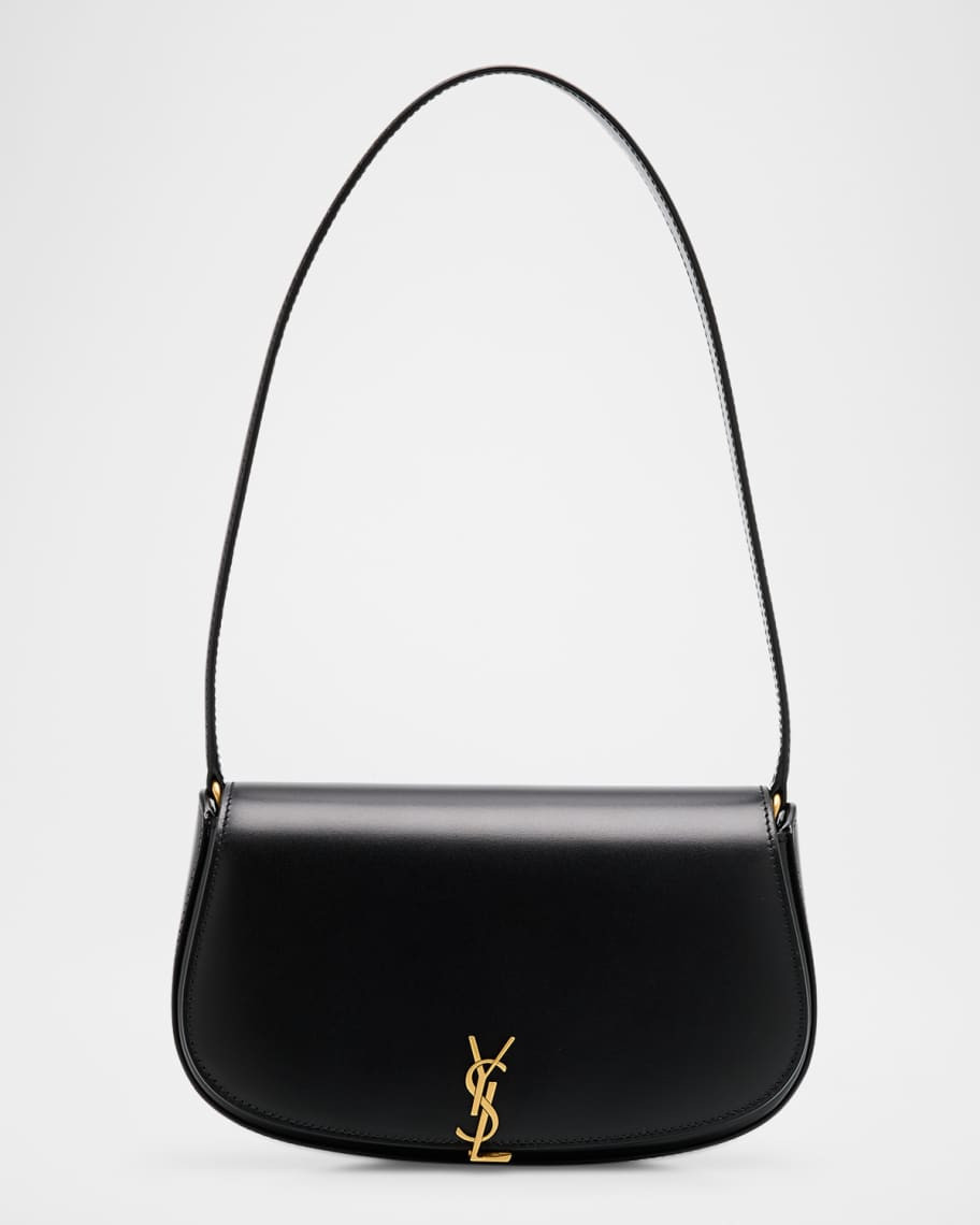 Saint Laurent Voltaire Mini Smooth Leather Shoulder Bag | Neiman Marcus