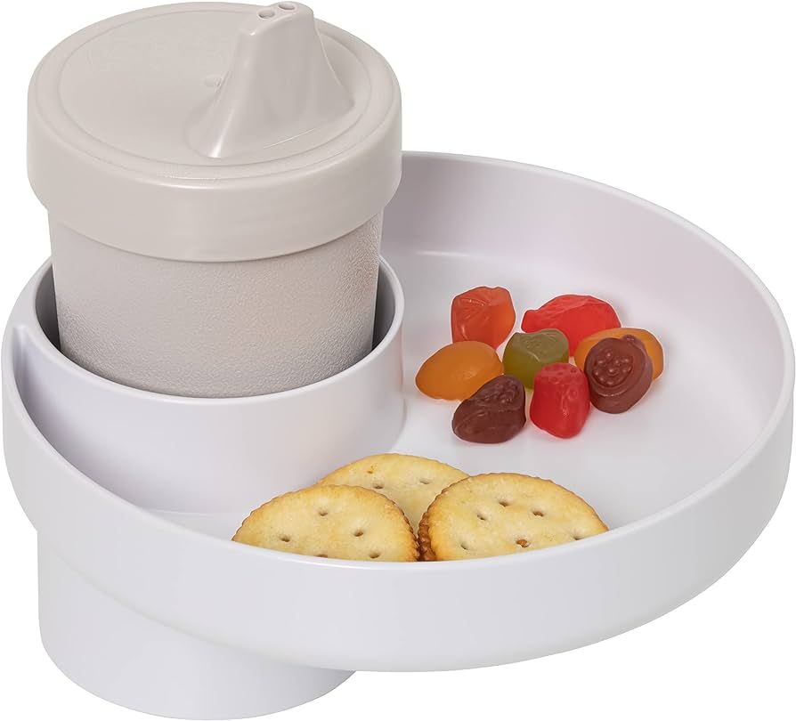 My Travel Tray – for Cup Holder (White) Made in USA - Car Journey Must – Insert into Cupholde... | Amazon (US)