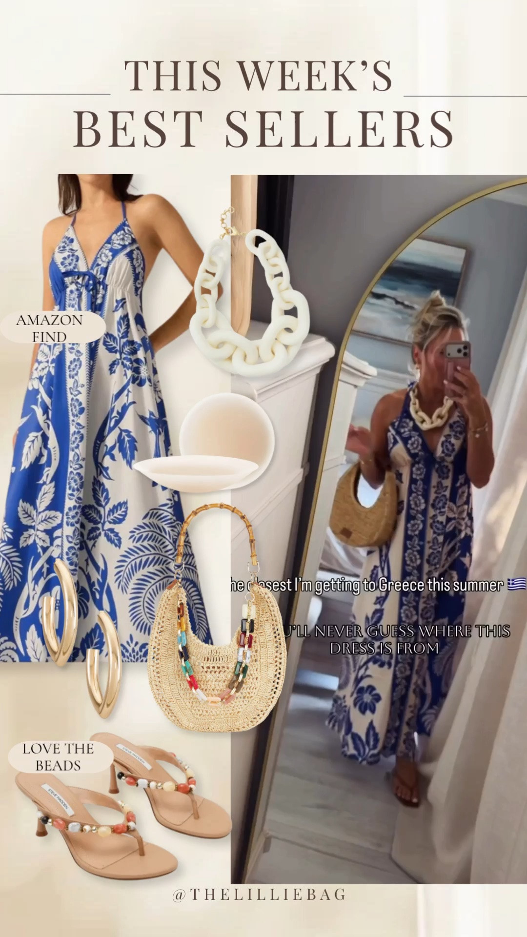 This Amazon dress is insane- 4 colors and she’s golden! 

TTS. 

Maxi dress. Vacation outfit. Vacay looks.

#LTKSeasonal #LTKootd
