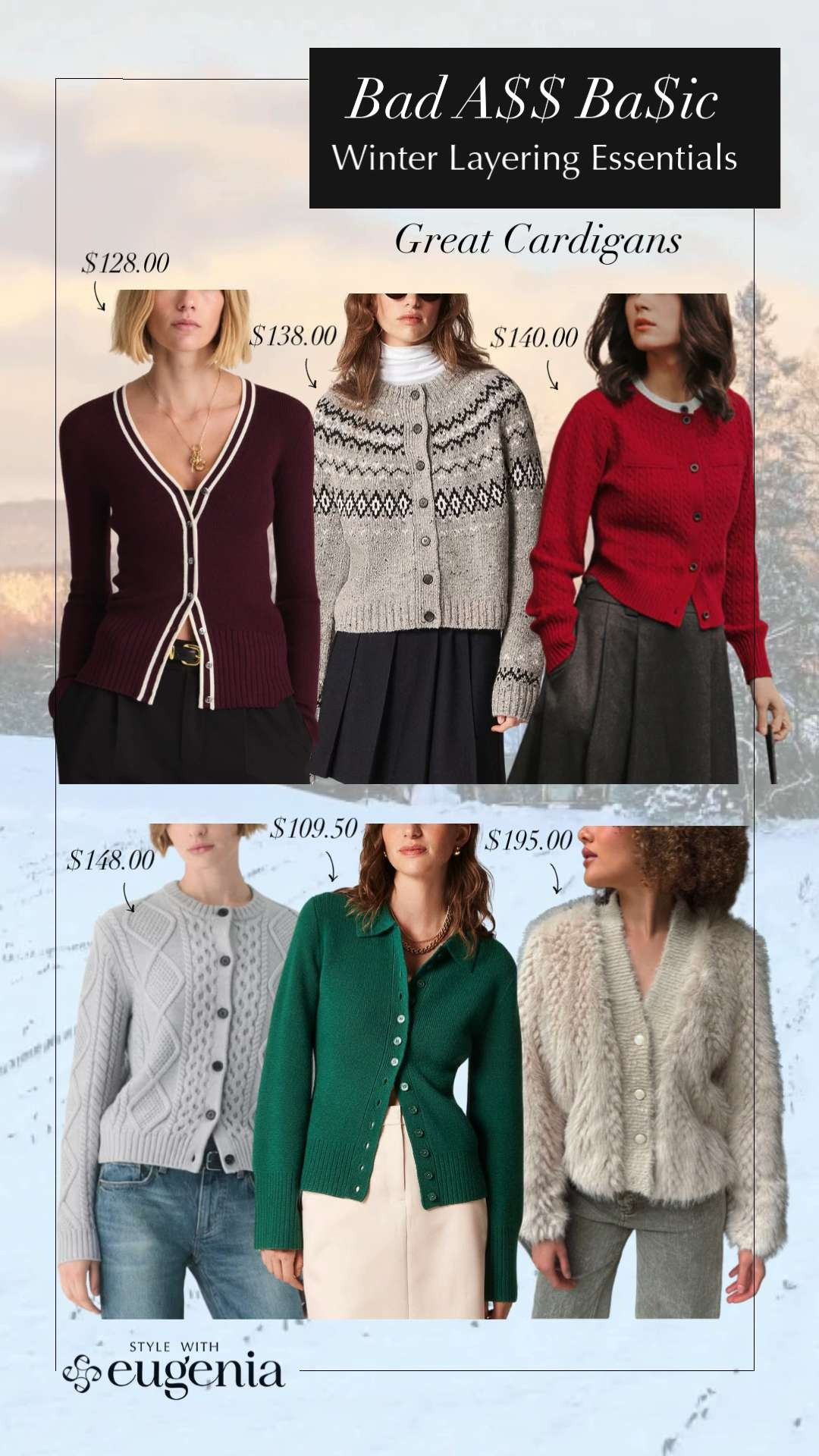 If winter had a personality, it would be a really good cardigan. These are the layering MVPs—easy, flattering, and perfect for that awkward “is it cold or am I dramatic?” weather. Toss one over a tee or blouse and suddenly you look intentional. 

 #LTKGiftGuide #LTKHoliday #LTKootd