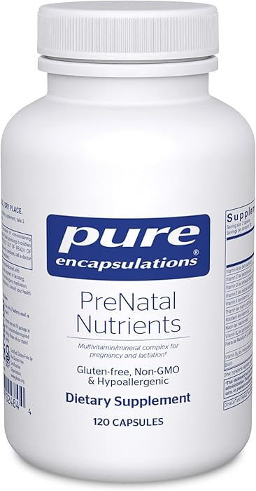 Pure Encapsulations PreNatal Nutrients - for Pregnancy & Lactation - Aids Energy & DNA Developmen... | Amazon (US)