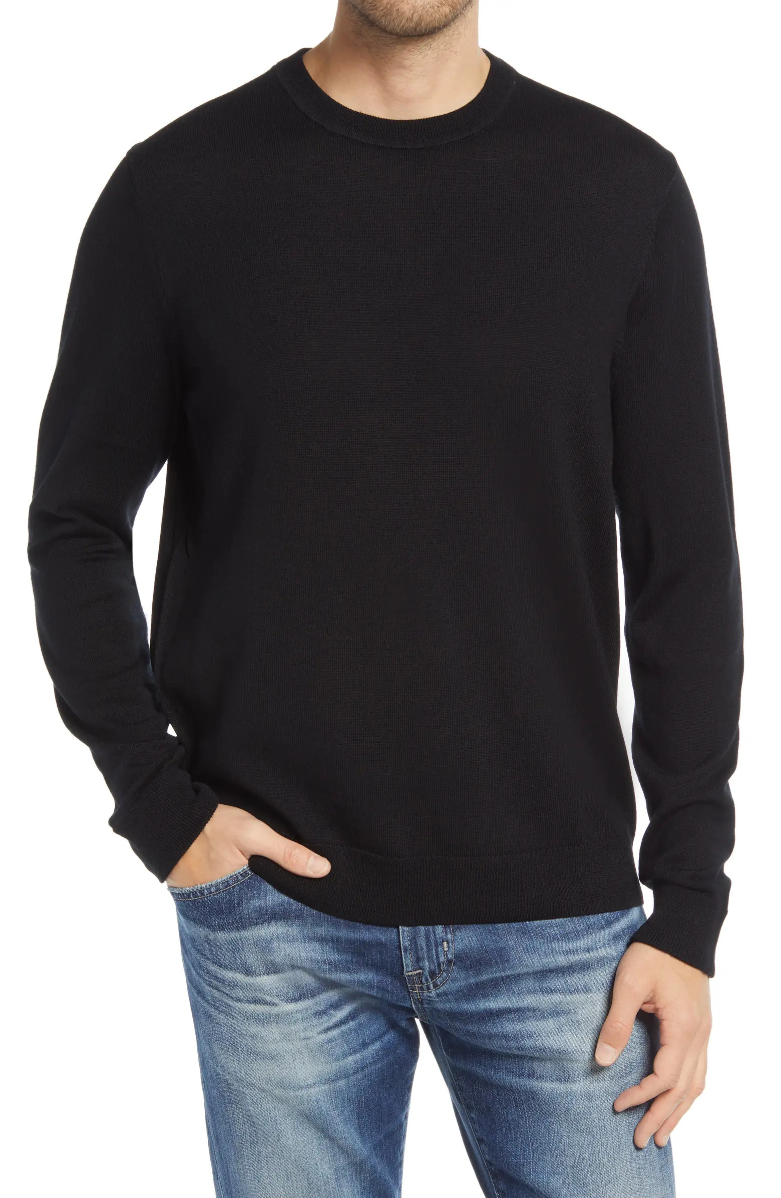 Washable Merino Crewneck Sweater | Nordstrom