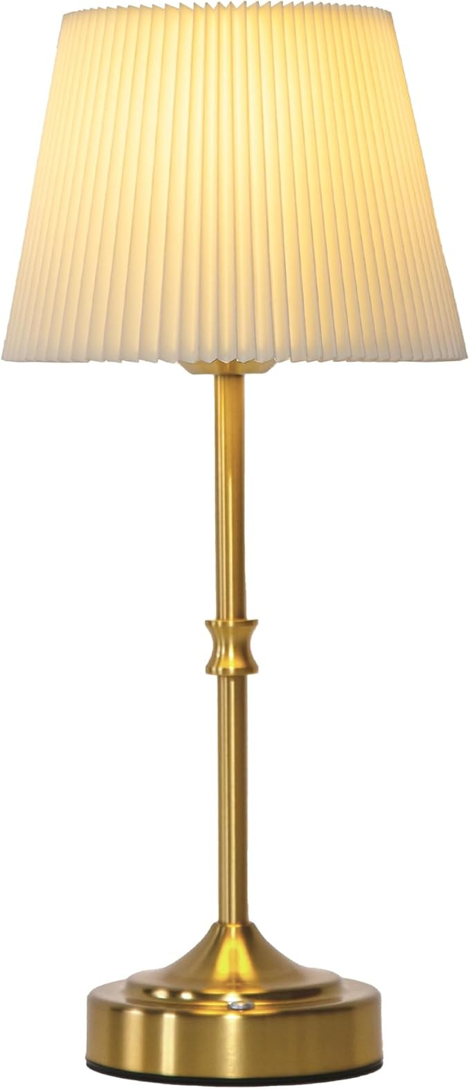 JACKYLED Cordless Table Lamp Portable, 3 Colors Dimming Touch Lamp, 5400mAh Battery Operated Rech... | Amazon (US)