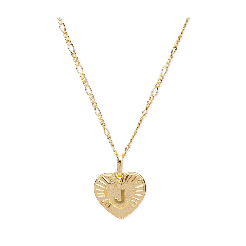 Heart Initial Necklace | BRACHA