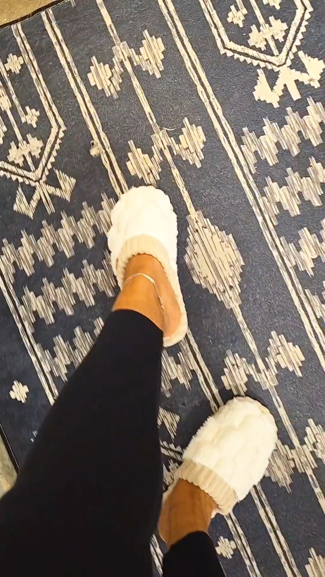 Women's Fashionable & Comfortable Round Toe White Plush Warm Flat House Slippers With Fur Trim#shein #slippers

#LTKSpringSale #LTKshoecrush #LTKfindsunder50