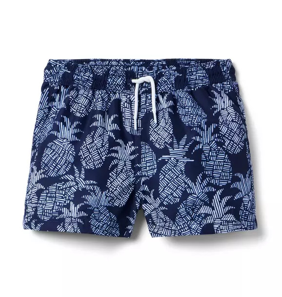 Recycled Pineapple Swim Trunk | Janie and Jack