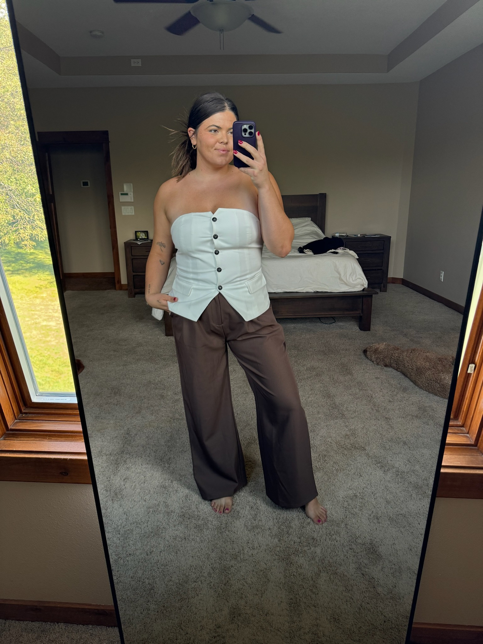 Step into fall with a work outfit that’s both polished and cozy. Think tailored trousers, a warm knit sweater or blazer, and chic ankle boots to complete the look. Effortlessly stylish yet professional, this ensemble will have you ready to conquer those crisp office days. Shop the pieces below for your fall workwear inspiration!

#LTKSeasonal #LTKStyleTip #LTKMidsize