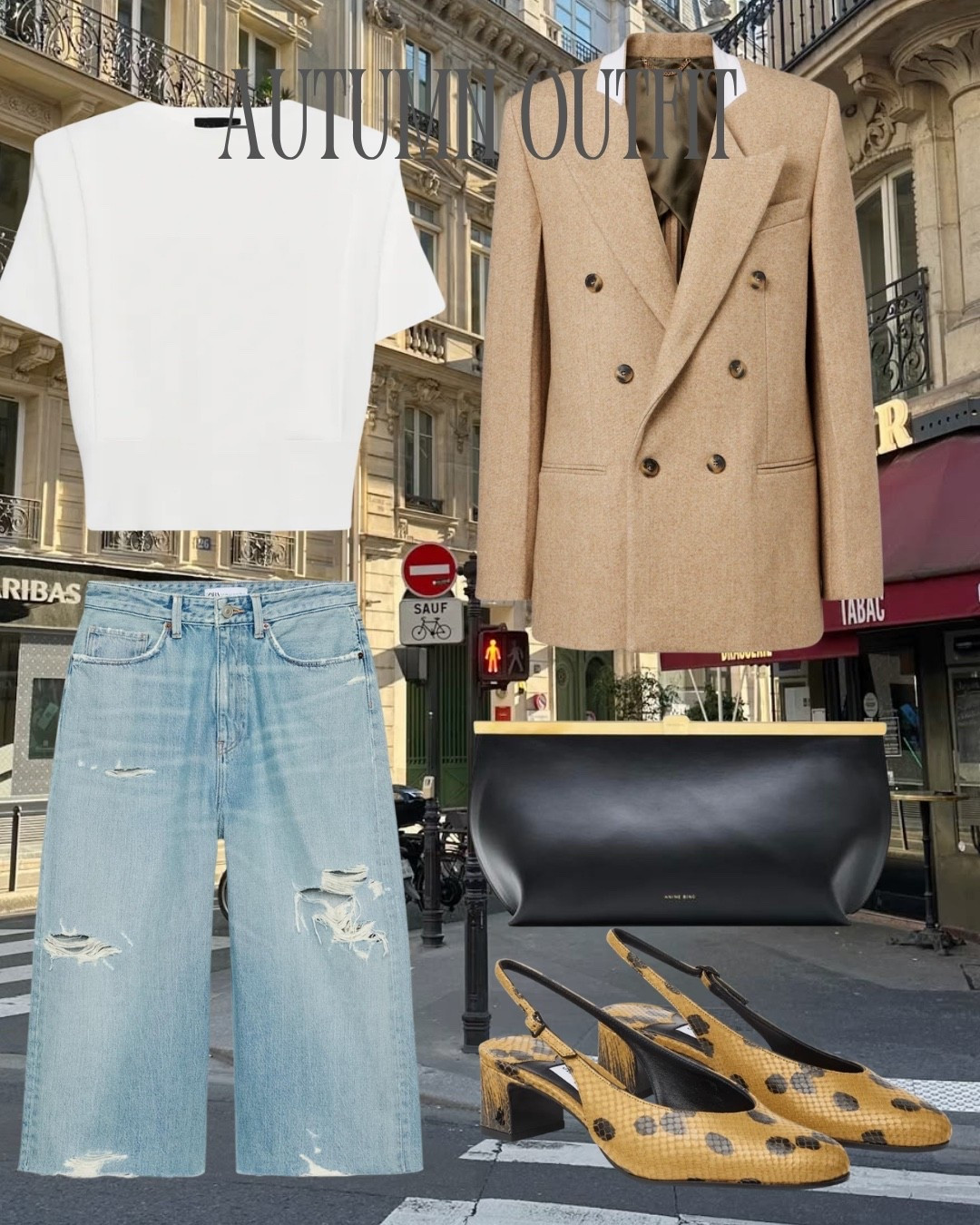 Autumn outfit, autumn style, Victoria Beckham blazer, anine bing bag, Zara jorts

#LTKsummer #LTKuk #LTKautumn