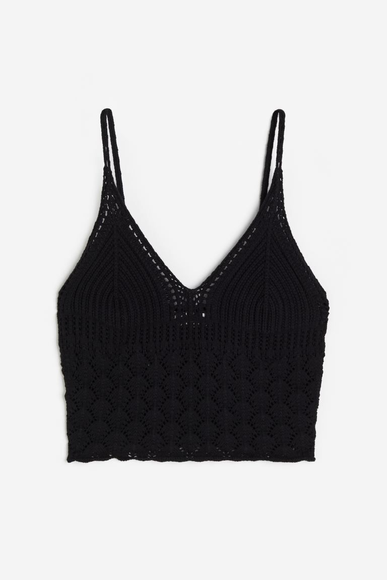 Crochet-look Top | H&M (US + CA)