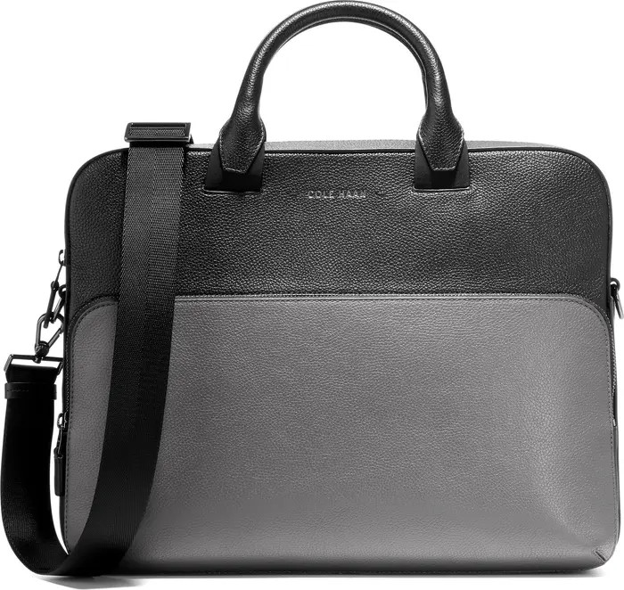 Grand Series Matthews Colorblock Leather Briefcase | Nordstrom