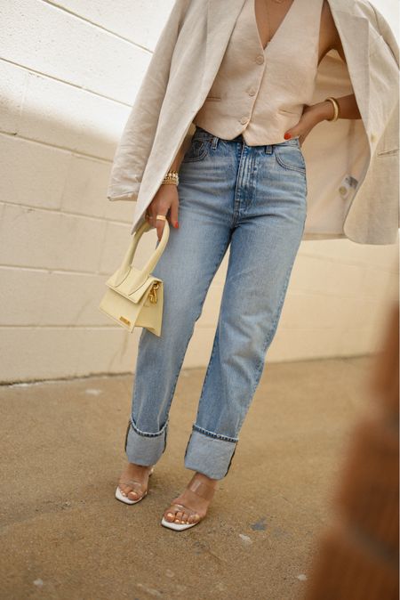 If you are looking for a pair of straight leg jeans these are the ones you need! They are so chic and fit so well! They run tts, I’m wearing size 25 for your reference! 
Nordstrom, Nordstrom jeans, Madewell jeans, 

#LTKFindsUnder100 #LTKStyleTip #LTKShoeCrush