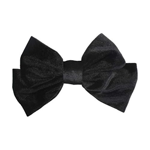 Lurrose 1pc Bow Hair Clip Velvet Bow Barrette Ribbon Bow Hair Clips Hair Accessory for Lady Bride... | Amazon (UK)