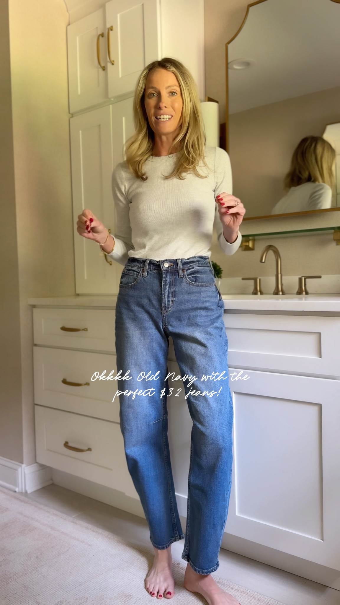 BEYOND good. $32 on sale! In my true to size - 2. Also available in petite and tall! Paired with the cutest new $49 jacket / sweater and a great bootie for cropped denim this winter. 