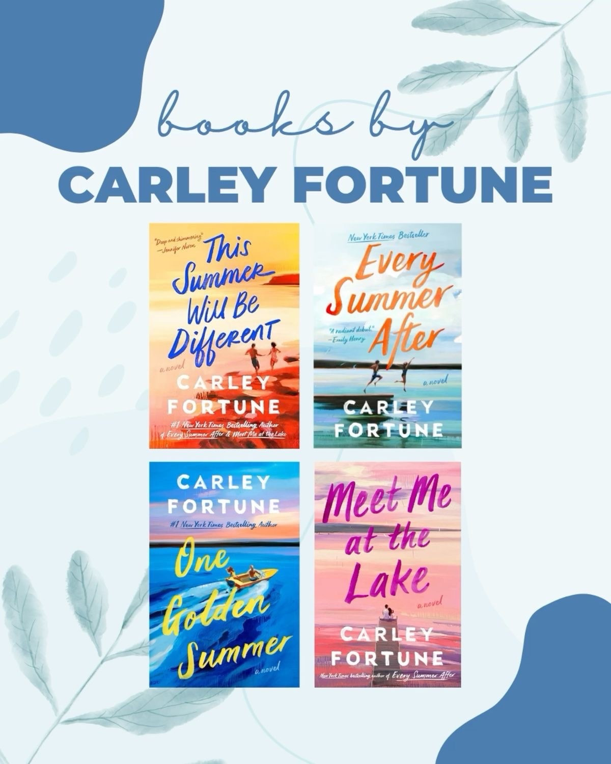 Books by Carley Fortune 📚

#LTKU #LTKdayinmylife #LTKstorytime